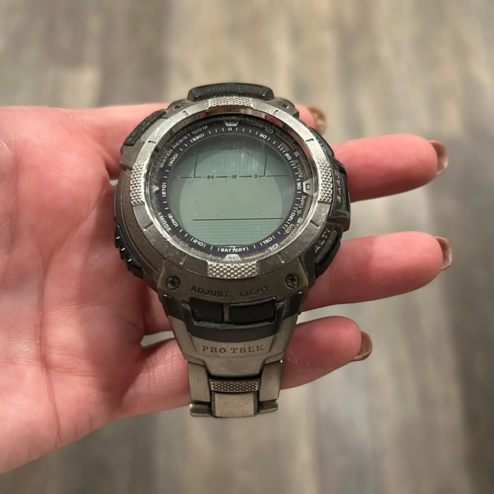 Casio Pro Trek LAST CHANCE BEFORE DONATION